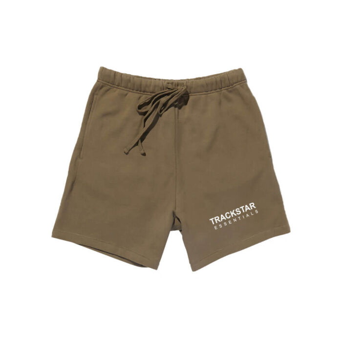 Trackstar Relaxed Sweat Shorts – Dark Brown