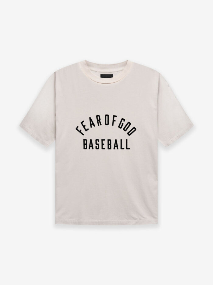 Fear of God Baseball Tee – Cream