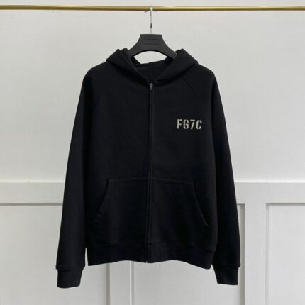 FG7C Essentials Oversized Zip Hoodie