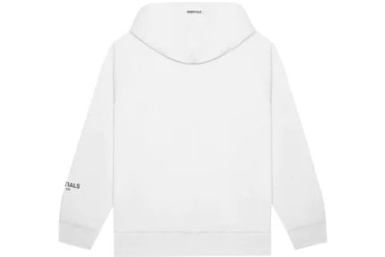 White Essentials Hoodie