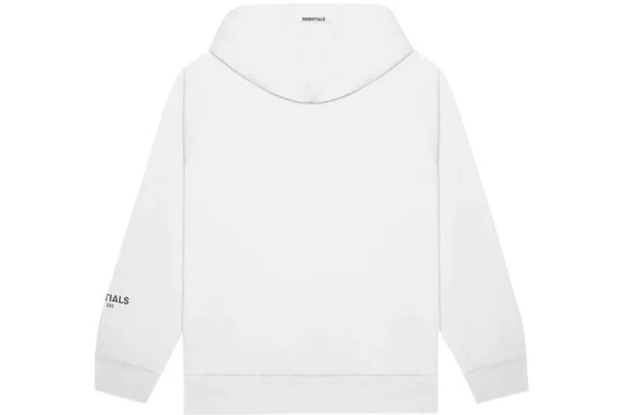 White Essentials Hoodie