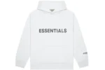 White Essentials Hoodie