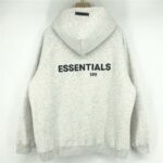 Fleeces Thick Light Gray Hoodie