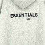 Fleeces Thick Light Gray Hoodie