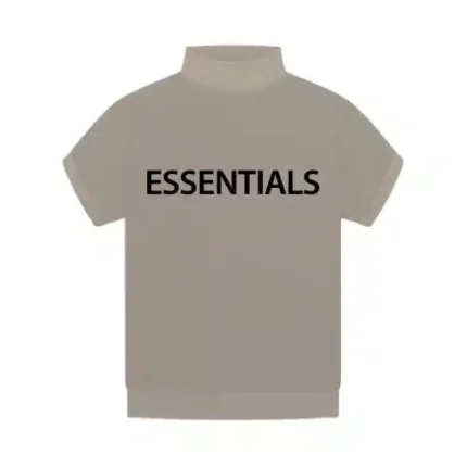 Essentials Inside Out Mock Neck T-Shirt