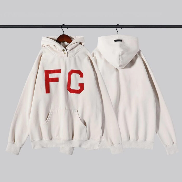 ESSENTIALS FG White Hoodie